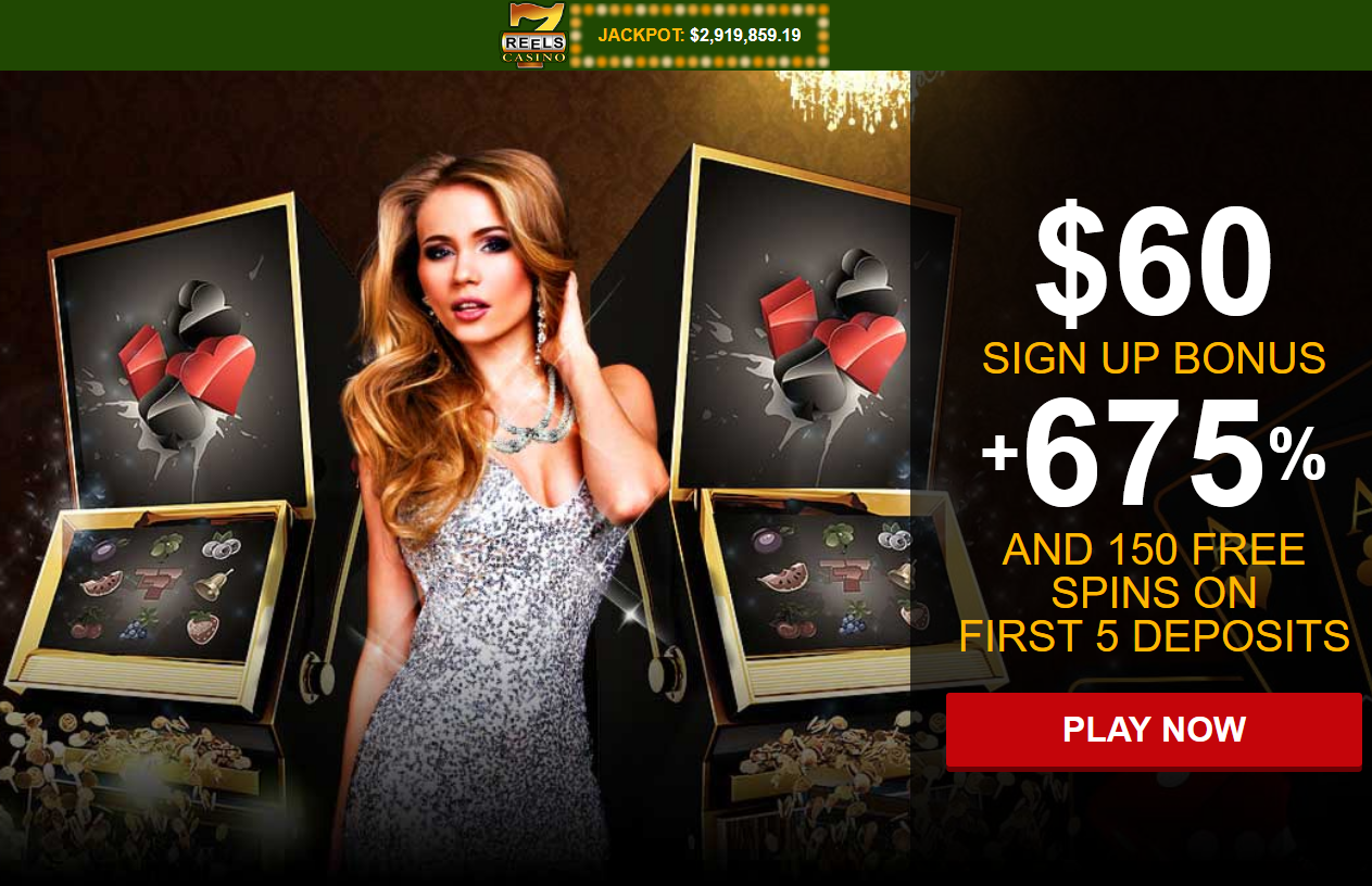 $60 SIGN UP
                                BONUS + 675 % AND 150 FREE SPINS ON
                                FIRST 5 DEPOSITS